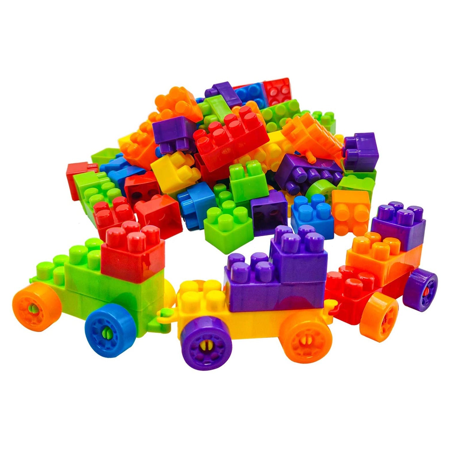 8094 Blocks Set for Kids, Play Fun and Learning Blocks for Kids Games for Children Block Game Puzzles Set Boys, Children (Multicolor, 60 Bricks Blocks) DeoDap 8094 Blocks Set for Kids, Play Fun and Learning Blocks for Kids Games for Children Block Game Puzzles Set Boys, Children (Multicolor, 60 Bricks Blocks) DeoDap